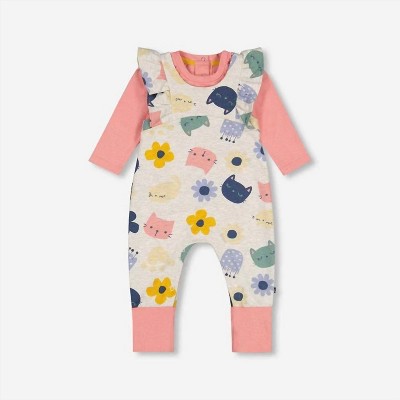 Girls' Two-Piece Jersey & Jumpsuit Set - Deux par Deux