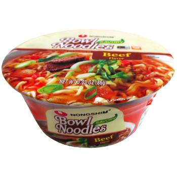 Nongshim Savory Beef Soup Microwavable Noodle Bowl - 3.03oz