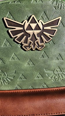 Zelda Green Badge Chain Wallet 