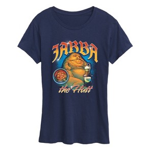 Women's - Star Wars - Jabba The Hut Short Sleeve Graphic T-Shirt - 1 of 4