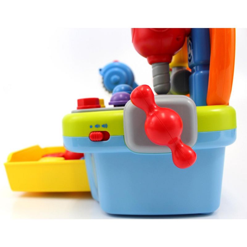 Link Ready! Set! Play! Little Engineer Multifunctional Musical Learning Tool Workbench For Kids, 3 of 6