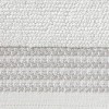 SKL Home By Saturday Knight Ltd Casual Monogram Bath Towel X - 28X54", White - 4 of 4