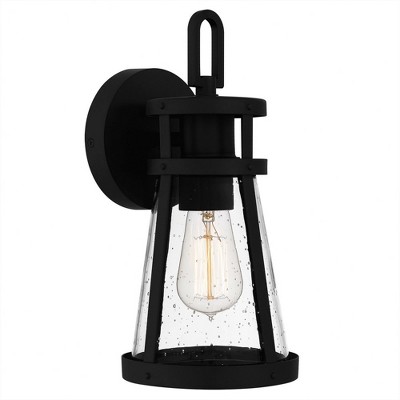 Quoizel Lighting Barber 1 - Light Sconce in  Matte Black