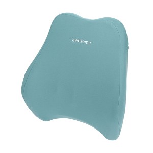 Unique Bargains Car Seat Lumbar Cushion Memory Foam Support Ergonomic Design - 1 of 4