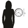 Howard Miller Office Mate Wall Clock 625254 Plastic - 2 of 3