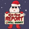 Women's Design By Humans Mid-Year Report Still Naughty Christmas Santa Claus Yuletide Hol By TomGiant Racerback Tank Top - 2 of 3