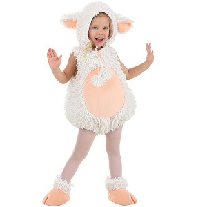 HalloweenCostumes.com Adorable Little Lamb Toddler Costume | Kids Lamb Outfit | Animal Costume for Toddlers - 1 of 4