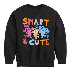 Boys' - Blue's Clues & You! - Smart & Cute Graphic Long Sleeve Fleece Sweatshirt - 1 of 3