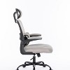 Best Ergonomic Mesh Office Chair With Lumbar Support,Flip-Up Arms,Swivel Desk Chair High Office Chair With Wheels-The Pop Home - 4 of 4