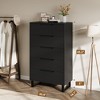 5 Dresser for Bedroom, 50" Tall Dresser, Freestanding Vertical Drawer with Storage, Wooden Closet Chest Storage - 2 of 4