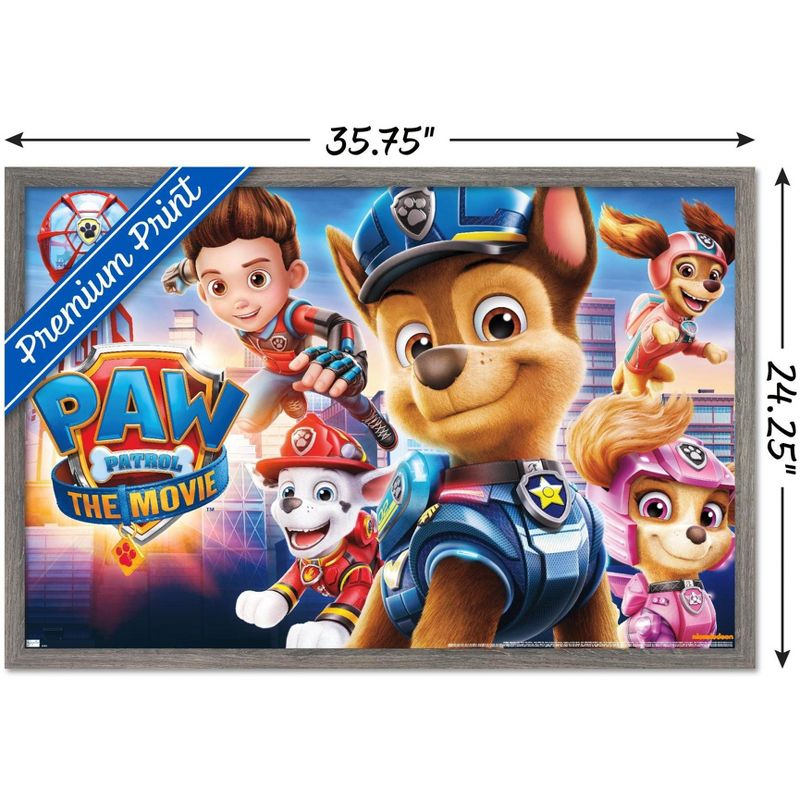 Trends International Nickelodeon Paw Patrol Movie - Theatrical Framed Wall Poster Prints, 3 of 7