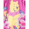 PATPAT Disney Winnie the Pooh Baby Girl 2pcs Naia Flutter Long-sleeve Floral Romper with Pants Set - 4 of 4