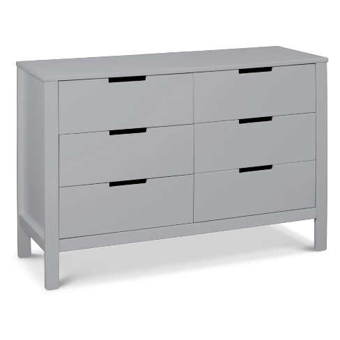 Carter S By Davinci Colby 6 Drawer Dresser Gray Target