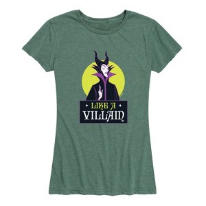 Women's - Disney Villains - Like A Villian Short Sleeve Graphic T-Shirt - 1 of 4