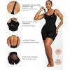 SHAPELLX Low Back Shapewear Bodysuit for Women Tummy Control Seamless Shaper Butt Lifter Thigh Slimmer Body Shaper—Black 38 - 2 of 3