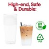 Smarty Had A Party 12 oz. Clear White Disposable Plastic Party Cups - 240 pcs - 4 of 4