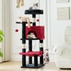JIONJOY 44-Inch Cat Tower with Large Condo & Climbing Ladder, 3 Perches & 2 Condos - 2 of 4