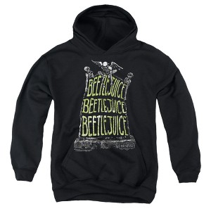 Boys’ Beetlejuice Headstone Name Hooded Sweatshirt - 1 of 4