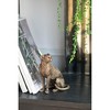 NAYSAYE Party Decoration and Accessories Copper Panther Animal Statue with Elegant Pose for Home Decor, Copper, 3.5"*6.1"*0.9" - 3 of 4
