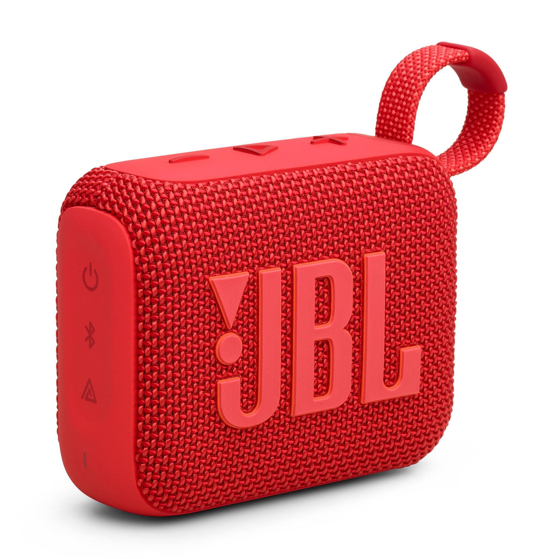 JBL Go4 Bluetooth Wireless Speaker - Red: Portable, Waterproof, Rechargeable, USB-C