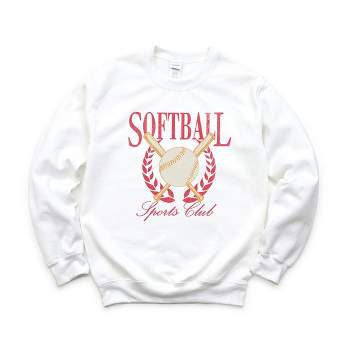 Simply Sage Market Women's Graphic Sweatshirt Softball Sports Club