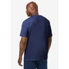 KingSize Men's Big & Tall No Sweat Crewneck Tee - 3 of 4