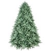 NAYSAYE Christmas Tree Stand 5FT Blue Green Tint Tree with Realistic Branches for Holiday Decorations, Blue and Green, 43"*60"*15.4" - 2 of 4