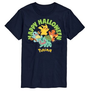 Men's - Pokémon - Happy Halloween Short Sleeve Graphic T-Shirt - 1 of 4
