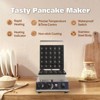 25Pcs Mini Dutch Pancake Maker, Commercial Electric Nonstick Pancake Maker Machine With 1.8" and , Diameter Mini Muffin Maker - 3 of 4