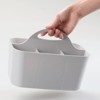 mDesign Plastic Office Storage Organizer Caddy Tote, Small, 2 Pack - image 3 of 4