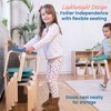 ECR4Kids Bentwood Stackable Stools, 6-Piece - 3 of 4