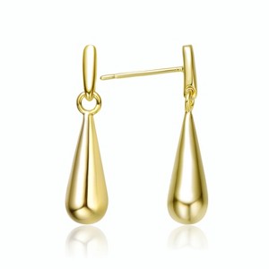 Guili 14K Gold Plated Drop Earrings Featuring a Chic and Stylish Jewelry Design, Perfect for Elegant Occasions and Daily Sophistication - 1 of 3