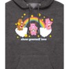Men's - Care Bears - Show Yourself Love Graphic Fleece Pullover Hoodie - 2 of 4
