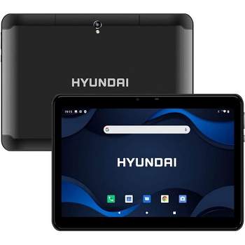 HYUNDAI HyTab Plus Tablet, 10 Inch Tablet, IPS Display, 4G LTE (T-Mobile only), WiFi Tablet, Quad-Core, 2GB, 32GB, Android 10 Go, 5000mAh - Graphite