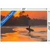 Trends International Surfing - Morning Walk Unframed Wall Poster Prints - 3 of 4