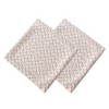 Chanasya Lattice Textured Velvet Throw Pillow Cover - 2-Piece Set - 3 of 4