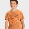 Boys' Short Sleeve Explore Nature Graphic T-Shirt - Cat & Jack™ Brown - 2 of 4