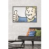 Trends International Fallout - Vault Boy - Thumbs Up Close-Up Framed Wall Poster Prints - 2 of 4