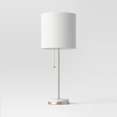 Silver store modern lamp