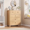 5-Drawer Dresser for Bedroom, Modern Tall Dresser Organizer with Storage Drawers, Sturdy Wooden Chest for Entryway, Hallway, Home Office - 3 of 4