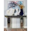 Glam Wood Console Table Silver - Olivia & May: Mirrored, Fixed Shelf, Indoor Use - 2 of 4
