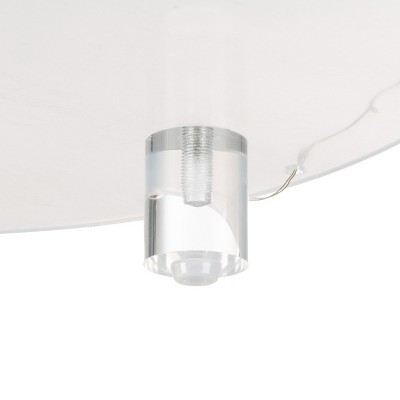 Clear 4-Tier Round Acrylic Cupcake Stand with LED Lights