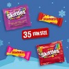 Mars - Skittles and Starbursts Christmas Fruity Chewy Candy Variety Pack - 14.8oz/35ct - 3 of 4