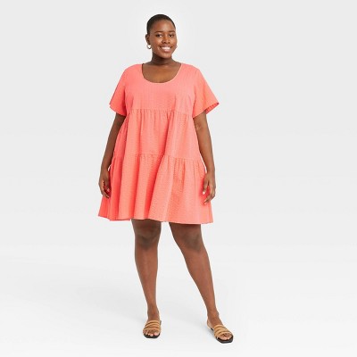 plus size tiered dresses