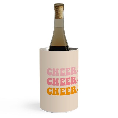 socoart cheers cheers cheers Wine Chiller - Deny Designs