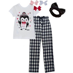 Mi Amore Gigi Penguin Interactive Pajama Set - 1 of 4