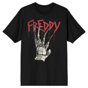 A Nightmare on Elm Street Freddy Claw Men's Black Short-Sleeve T-shirt - 1 of 1