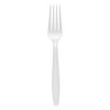 Smarty Had A Party White Plastic Disposable Forks (1000 Forks) - 2 of 3