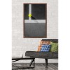 Trends International Joseph S Giacalone - Yellow On The Line Framed Wall Poster Prints - 2 of 4