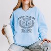Aspen Colorado Ski Club Laurel Leaves - Women's Lightweight Garment Dyed Sweatshirt - 3 of 4